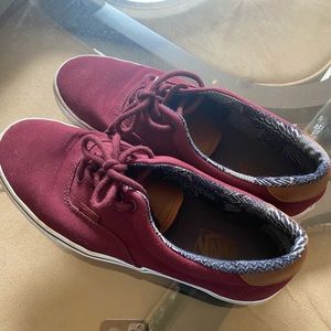 Vans Maroon Authentic Shoe